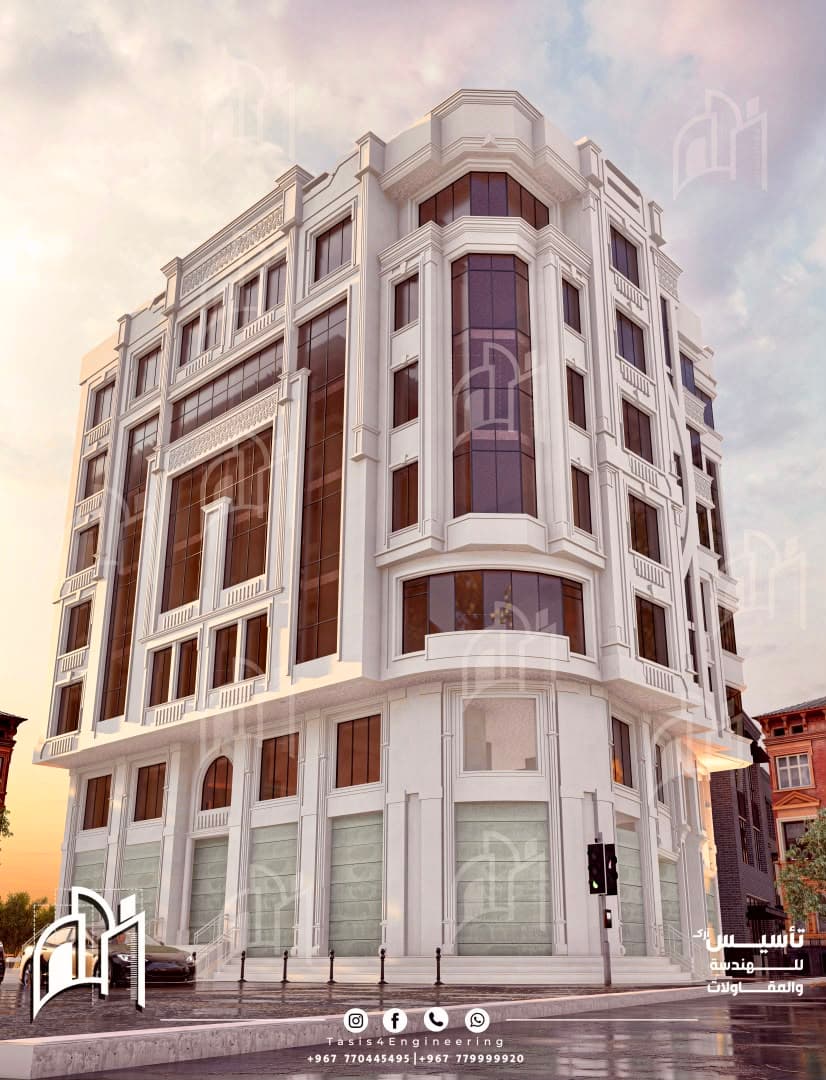 تصميم معماري ثلاثي الأبعاد من قطاع تأسيس — 1