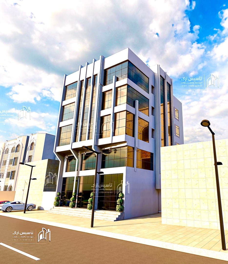 تصميم معماري ثلاثي الأبعاد من قطاع تأسيس — 2