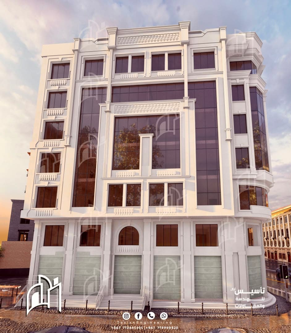 تصميم معماري ثلاثي الأبعاد من قطاع تأسيس — 5