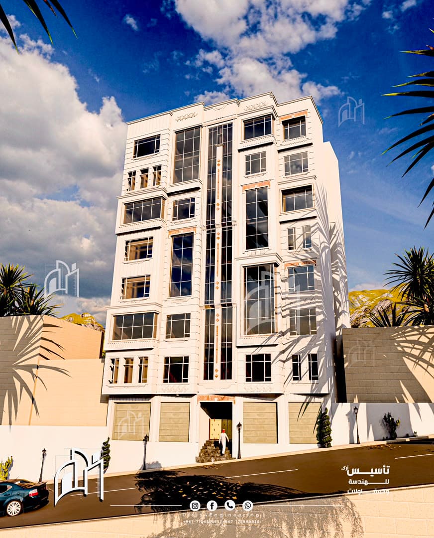 تصميم معماري ثلاثي الأبعاد من قطاع تأسيس — 6