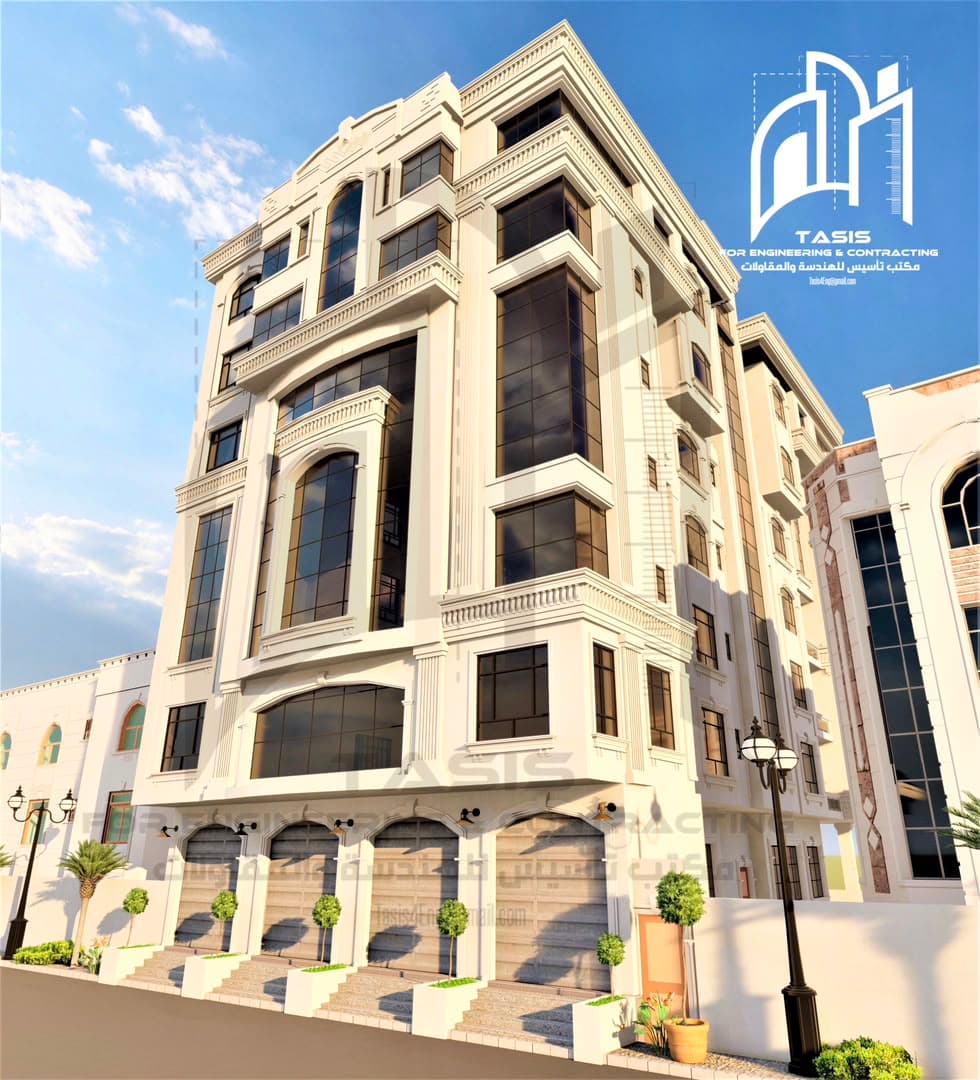 تصميم معماري ثلاثي الأبعاد من قطاع تأسيس — 7
