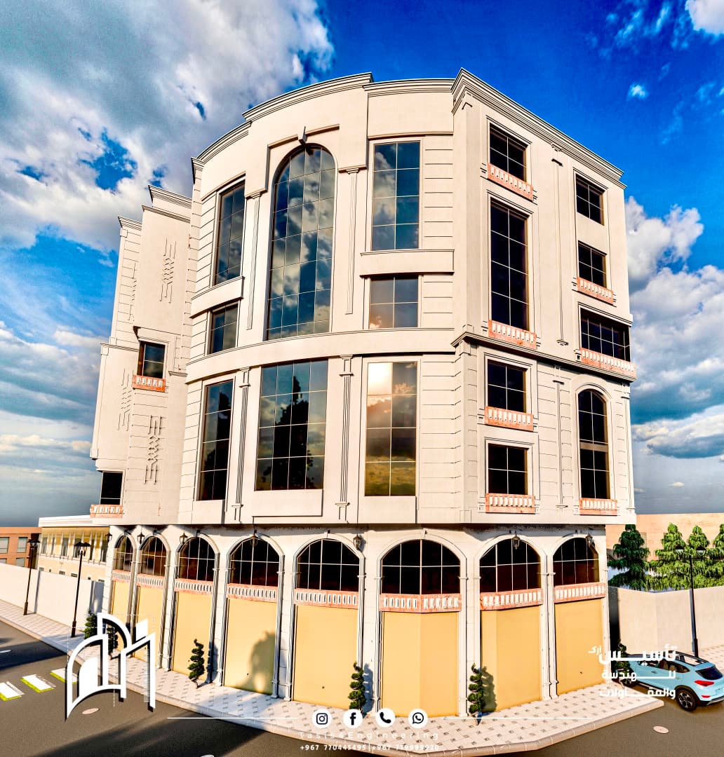 تصميم معماري ثلاثي الأبعاد من قطاع تأسيس — 8